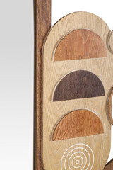 Zidno Ogledalo Block Cm Ø 80x3