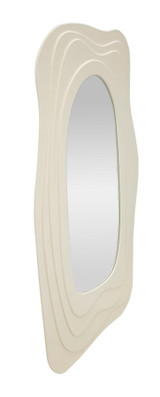 Zidno Ogledalo Dafne White Cm 90x4x165
