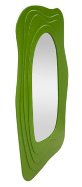 Zidno Ogledalo Dafne Green Cm 90x4x165