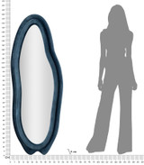 Zidno Ogledalo Chanel Blue Cm 60x4x160