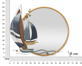 Zidno Ogledalo Vele Cm 71x8x64