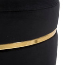 Stool Paris Black Cm Ø 35x40,5