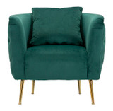 Fotelja Bucarest Green Cm 76x74x73
