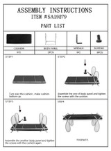 Klupa Roza Cm 112,5x49x53