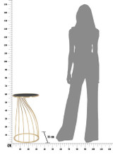 Držač Za Telefone U Plavu Cm Ø 35x60