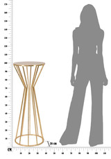 Držač Za Telefon Štap Glam Cm Ø 38x100