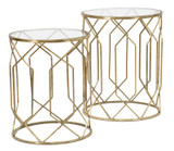 Stolići Tunisi Par Cm Ø 42x53-38x47