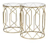 Stolići Tunisi Par Cm Ø 42x53-38x47