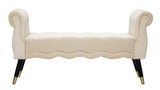 Klupica Paris Crema/Gold Cm 120x40x60