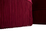 Puff/Storage Lines Novi Par Bordeaux Cm Ø 71x41-55x33