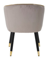 Fotelja Paris Grigia/Zlato Cm 62x58x78