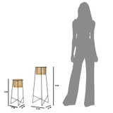 Držač Za Cvijeće Par Exy Cm Ø 37x76-27x51