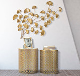 Stolna Garnitura 2kom Zakrivljena Cm Ø 41x50-37.5x47