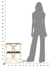 Krajnji Stol Dvostruki Cm 45x45x55