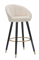 Barski Stolac Prague Crema Cm 55x56x104