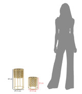 Držač Za Vaze Golvy Set 2 Kom -A- Cm Ø 21x40-19x22