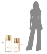 Držač Za Vaze Golvy Set 2kom -B- Cm Ø 21x52-19x42