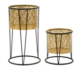 Držač Za Vaze Leavy Set 2 Kom.Cm Ø 21x40-19x22