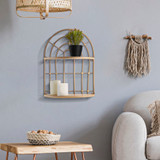 Dvostruka Polica Lučna Cm 
34,5x18x45,5