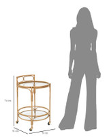 Kolica Panama Okrugla Cm Ø 51x74