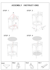 Kolica Panama Okrugla Cm Ø 51x74
