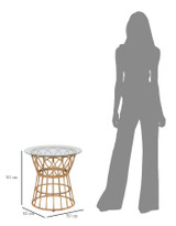 Stolić za kavu Panama Krug Cm Ø 50x50