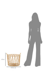 Košara Panama Cm Ø 49,6x42