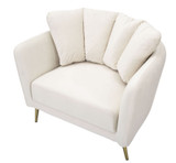 Fotelja Kijev Krem Cm 88x77x74