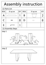 Blagovaonski Stol Tolosa Cm 180x90x76