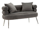 Sofa Silvery Plus Sa Jastukima Cm 133x68x69