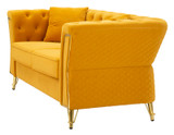 Sofa Emy Mustard Sa Jastukima Cm 162x83x76
