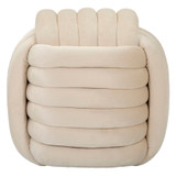 Taburet Softy Krem Cm 45x45x45