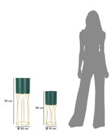 Držač Za Vaze Grent Stalak Set 2 Kom Cm Ø 23x70-19x50