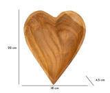 Pladnjak Kiha Teak Cm 18x22x4,5.