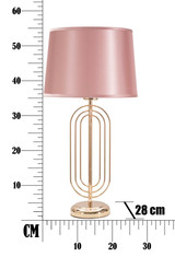Stolna Lampa Krista Cm Ø 28x55 Stolna Lampa Krista Cm Ø 28x55