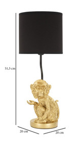 Stolna Lampa Sit Monkey Cm Ø 20x51,5