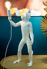 Stolna Lampa Monkey White Cm Ø 26x34x55