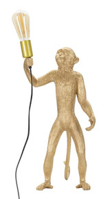 Stolna Lampa Monkey Gold Cm Ø 26x34x55