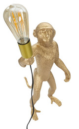 Stolna Lampa Monkey Gold Cm Ø 26x34x55