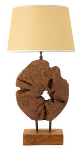 Kepala Stolna Svjetilka Od Tikovine Cm Ø 35x69