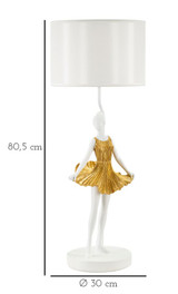 Stolna Lampa Dancer Cm Ø 32x90,5 Stolna Lampa Dancer Cm Ø 32x90,5