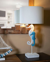 Stolna Lampa Morski Konjić Cm Ø 30,5x66,5