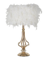 Stolna Lampa Tarty White Cm Ø 25x54