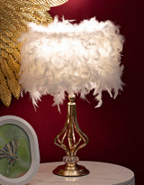 Stolna Lampa Tarty White Cm Ø 25x54