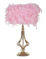 Stolna Lampa Tarts Roza Cm Ø 25x54