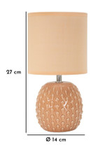 Bađna Svjetilka Pontus Breskva Cm Ø 14x27