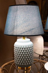 Stolna Svjetiljka Kvadratna Tirkizna Cm Ø 28x44