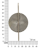 Zidna Svjetilka Srebrna Cm 28x15x54