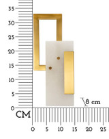 Zidna Svjetilka Cube Cm 15x8x33