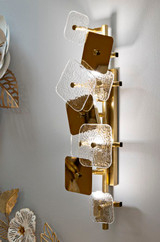 Zidna Svjetilka Glassy Cm 24x13x76